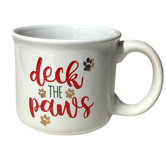 Deck The Paws Coffee Mug - Picture 1 of 3